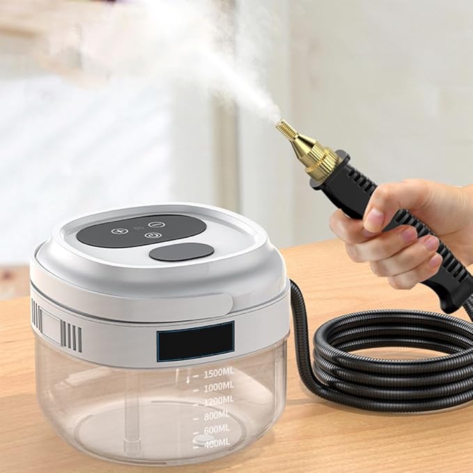 2500W Steam Cleaner Handheld Steam Cleaner Multifunctional Mini Steam Machine for Home Use Electric Steam Cleaner for Car Cleaning Suitable for Kitchen Car Furniture Floor