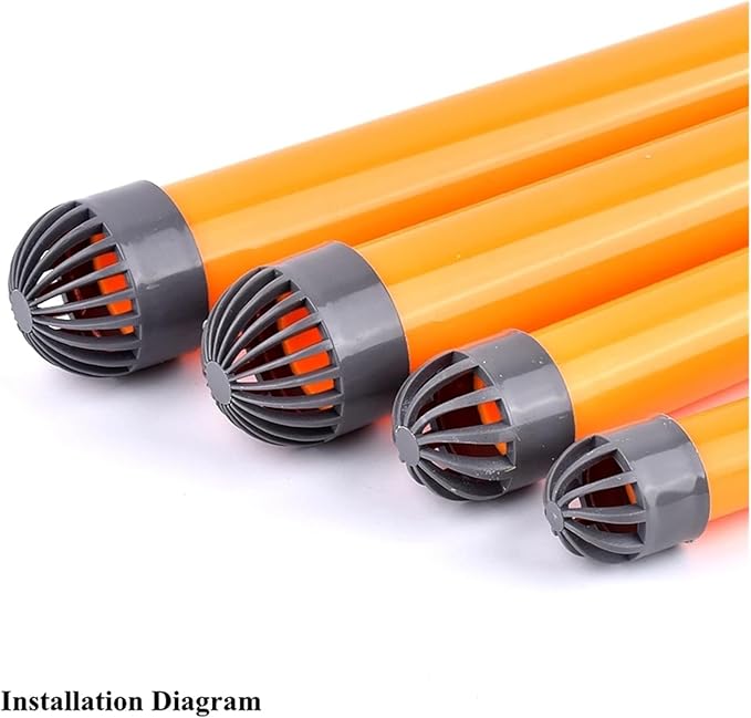 1~3Pcs Grey 20~110mmCompatible for PVC Breathable Cap Air Duct Vent Cover Cap Aquarium Fish Tank Permeable Screen Filter Screen Pipe Connector(1Pc)