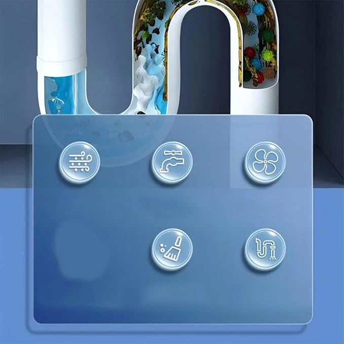 Powerful Pipeline Deodorant Dredging AgentDrain Cleaner Clog Remover For Shower Tub Compatible With All Pipe Materials (3PCS)