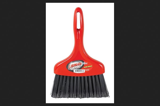 Libman 8 in. W Soft Recycled Plastic Broom