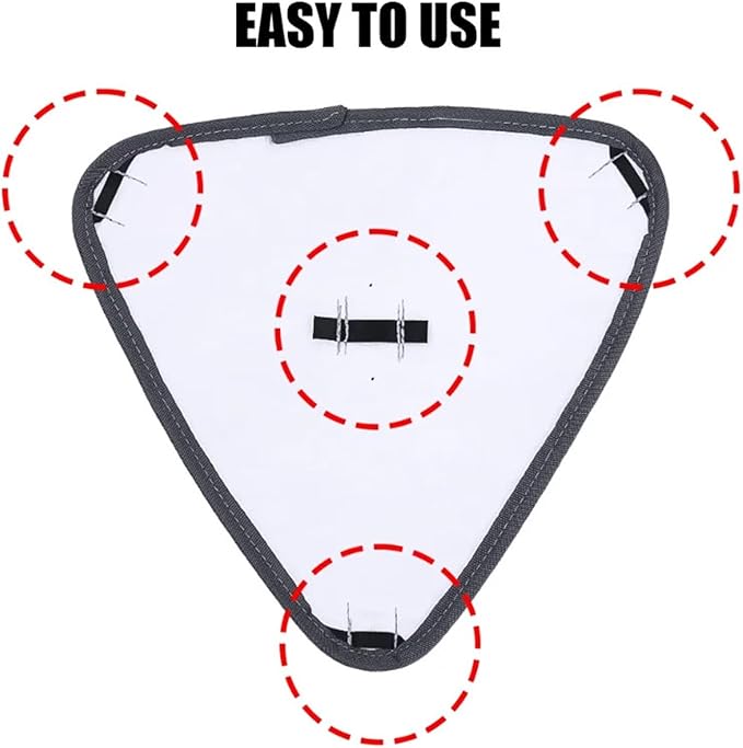 10PCS Triangle Microfiber Cloth Dust Mop Replacement Head Pads Large Glass Cleaning Sweeping Rags Floor Clean Tool