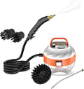 1600W High pressure steam cleaners 1000ml Handheld Steam Cleaner Machine Portable Multifunctional High-Temperature Steam Cleaner for Air Conditioner Washing Machine Microwave Oven (Color : White)