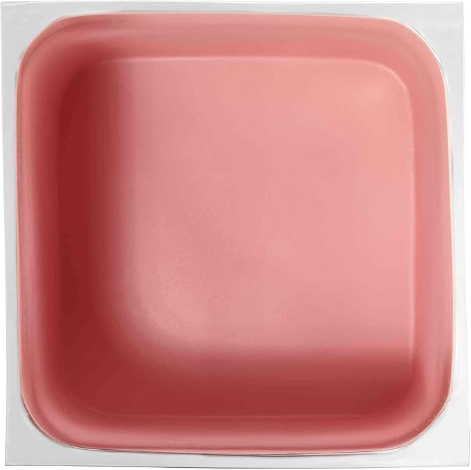 Izod - Wastebasket Decorative Trash Can Resin Home Accessories Guest Bathroom Dorm Room Essentials (Marina Collection Pink)