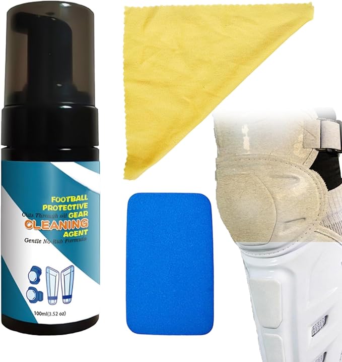 Boxing Glove Spray | 100ml Sports Gear Odor Remover Wash Foam | Sports Cleaner | for Shoes Work Boots Clothing Helmet Pads Yoga Mats Hockey Baseball Football