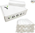 10 Gallon Clear Trash Bags (1000 Count) - 24' x 24' - 6 Micron Equivalent High Density Value Garbage Bags Can