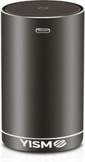 Yismo Clean Air Freshener and Odor Eliminator With Scent Cartridge Small Electric Fragrance Diffuser Removes Pet Smoke and Other Odors Smart-Touch USB Charge (Pet Black)