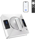Smart Window Cleaning Robot With Dual Water Spray3800pa Suction Multiple Anti - Fall ProtectionAI Path PlanningApp &amp Remote ControlIdeal Window Washer Robot For High-Rise Windows And Glass Do