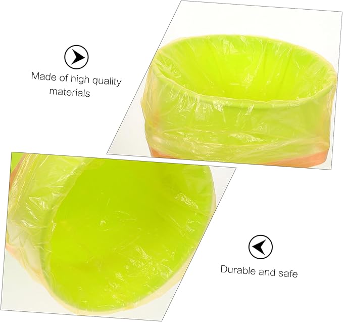 10 Packs Disposable Drawstring Trash Bags Heavy-duty Leakproof Household Rubbish Bags Thickened PP Plastic Waste Containers for Home Use Odorless and Garbage Liners