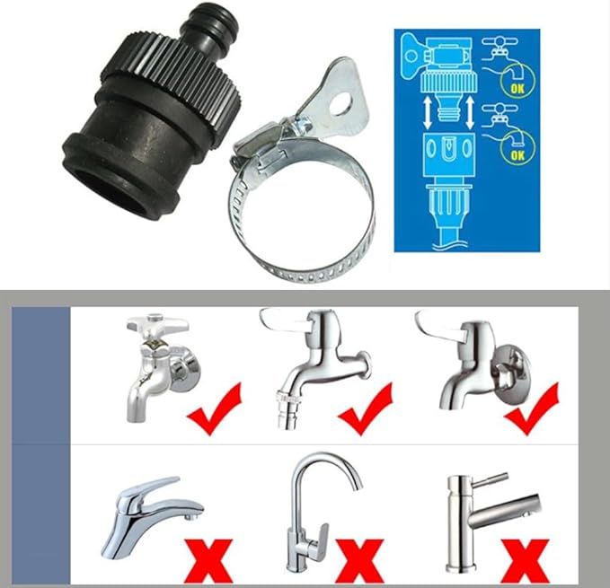 Window Cleaning Kit Solar Panel Cleaning Brush and Pole 180° Rotatable Telescopic Water Supply Suitable for High Window Cleaning Solar Photovoltaic Panel Cleaning and Cleaning Cars.