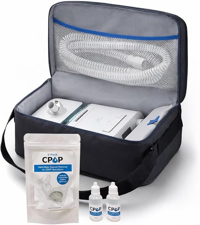 Cpap Cleaner Hard-Water Deposit Remover for Humidifier Chambers Travel Size 20mL Bottles CPOP Formula Made in USA