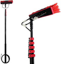 Professional Window Cleaner Window Cleaning Tool with Extension Pole Telescopic Window Washing Equipment with Bendable Head for Cleaning Home Windows Solar Panel Cleaning Kit36FT/10.8m