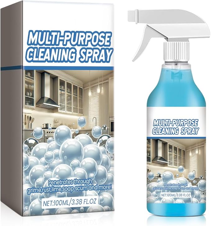 Spray Splash Cleaner 2026 New Multi-Purpose Handheld Degreaser Upgraded Foam Sprays for Ovens Easy-To-Use Rust Remover for Kitchenware Grime Remover Spray for Home Family (1)