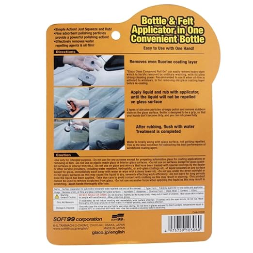 Auto Glass Oil Film Remover Glass Cleaner Ultra Glaco Long Lasting Windshield Glass Oil Film Remover Remove Dirt Water Stains