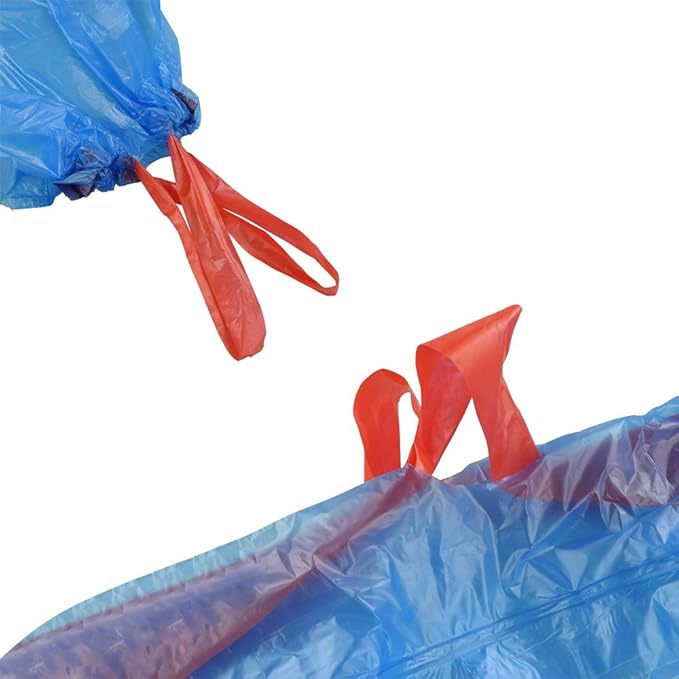 Fiaze Drawstring Trash Bags 6 Gallon 200 Counts (Blue)