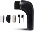 Electric Shoe Cleaner Brush Electric Shoe Polisher Brush Shoe Shiner Dust Cleaner Portable USB Leather Cleaner Care Kit for Leather Shoes Sneaker