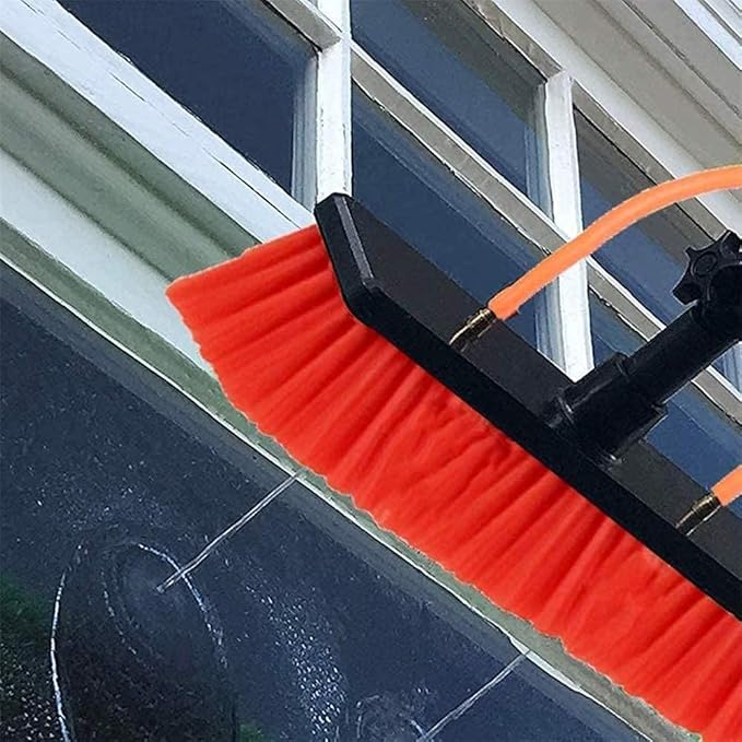 Water Fed Telesextendable Window Cleaning Pole Brush Kit Photovoltaic Panel Cleaning/Window Clean Waterfed System for Trucks Windows3.6M/7.2M