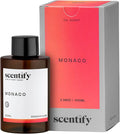 Scentify Monaco Aroma Oil Refill Scent for Oil Diffusers - Saffron Jasmine Amber Cedar Scents - Luxurious Relaxing Aromatherapy Diffuser Fragrance 100ml 3.38 oz