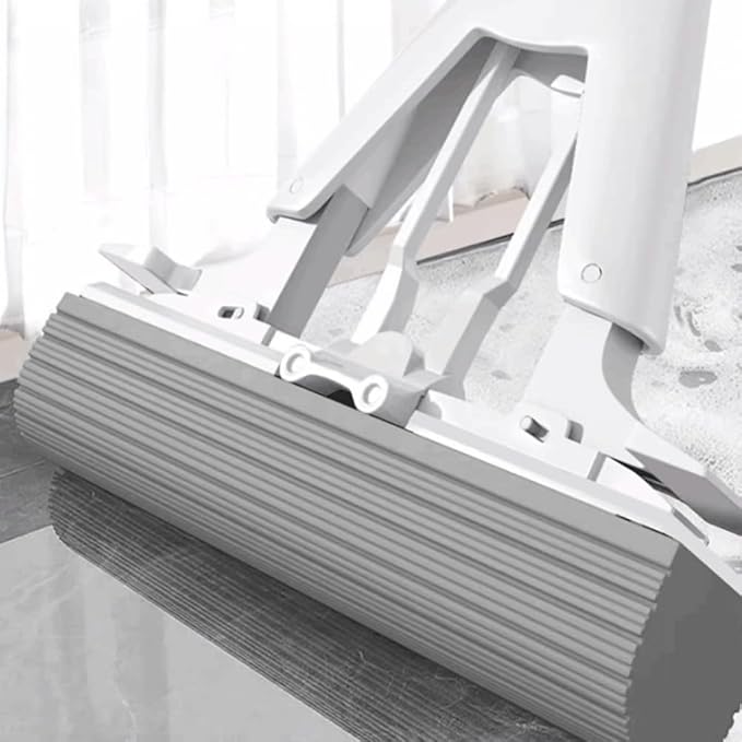 Collodion Mop with Foldable Handle Water- Washing Ideal for Home Cleaning on Tiles and Wood Floors