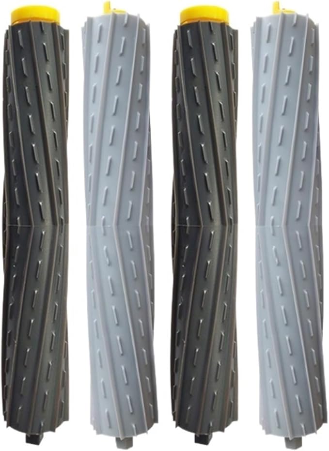 Vacuum Cleaner Parts AccessoriesMain Side BrushHepa FilterCompatible for Roomba 800 900 Series 860 870 880 890 966 980 (Color : 2 Pair Main Brush)