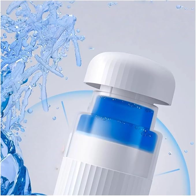 Fruit &amp Flower Fragrance Blue Bubble Slow-Dissolving Automatic Toilet Cleaner(2PC)