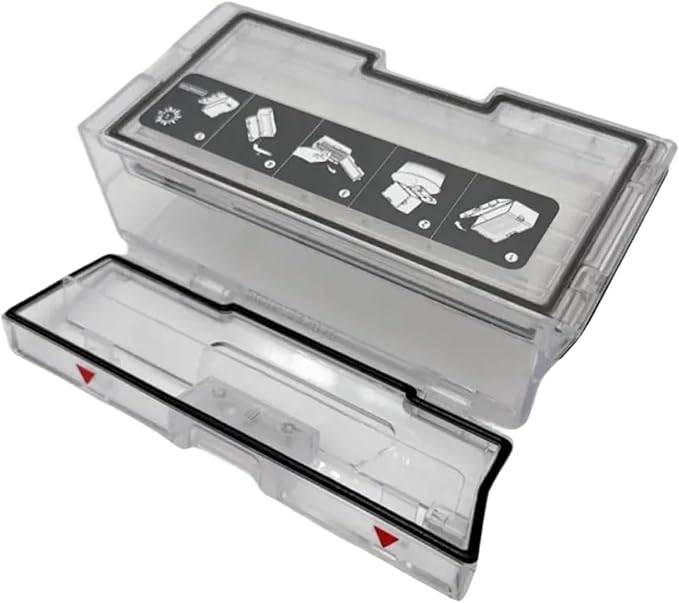 Compatible For Roborock S8 Dustbin 400ml Capacity Accessories For Roborock S8 Robot Vacuum Cleaner Dust Box Global Version Spare Parts
