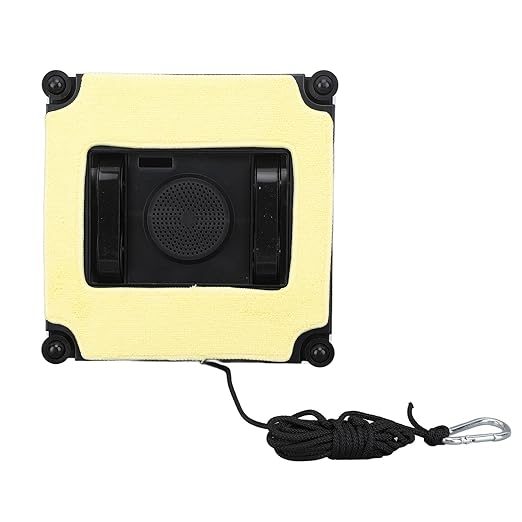 GLOGLOW Smart Window Cleaner 65dB 100-240V High Coverage 80W Glass Cleaning Robot Strong Suction for Home (US Plug)