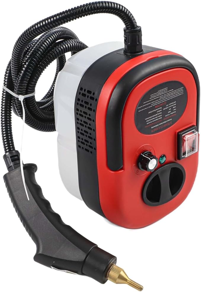 2500W High Pressure Steam Cleaner Portable Handheld Steamer for Kitchen Car Tile Bathroom Deep Cleaning Fast Heating Cleaning Tool(2500W)