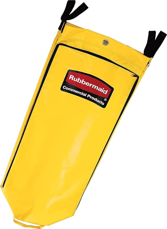 Rubbermaid 1966881 Vinyl Replacement Bag 34 Gallon Yellow