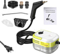 1200W Portable Handheld Steam Cleaner High Temperature Pressure Steam 105 221 for Kitchen Bathroom Furniture Car (US plug)