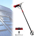Window Cleaning Rod Window Cleaning Equipment with Scraper 6/9/12m Window Cleaning Water Rod Photovoltaic Panel Cleaning Tools 35cm Brush Head Other Cleaning Activities9M/29FT