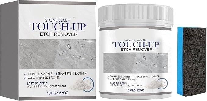 Marble Polishing Powder - Kitchen Tile Cleaner For Grease &amp Stains Restore Shine &amp Protect Stone Surface(3PCS)