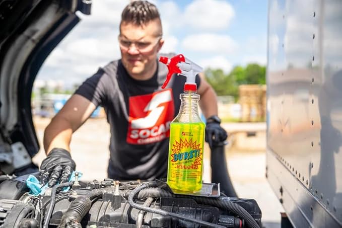Burst! All-Purpose Degreaser Non-Caustic Formula Multi-Surface Cleaner for Aluminum Vinyl Kitchen Bathroom Available in 1 Qt to 55 Gal