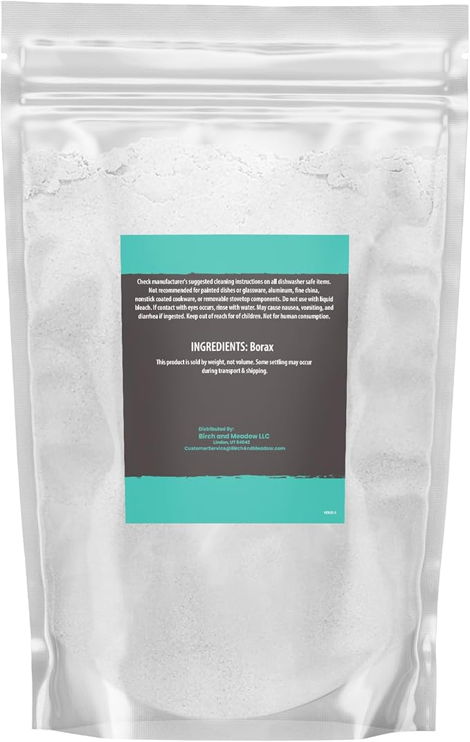 Birch &amp Meadow Borax Bulk Size Unscented Laundry &amp Cleaning Additive (10 Pound)