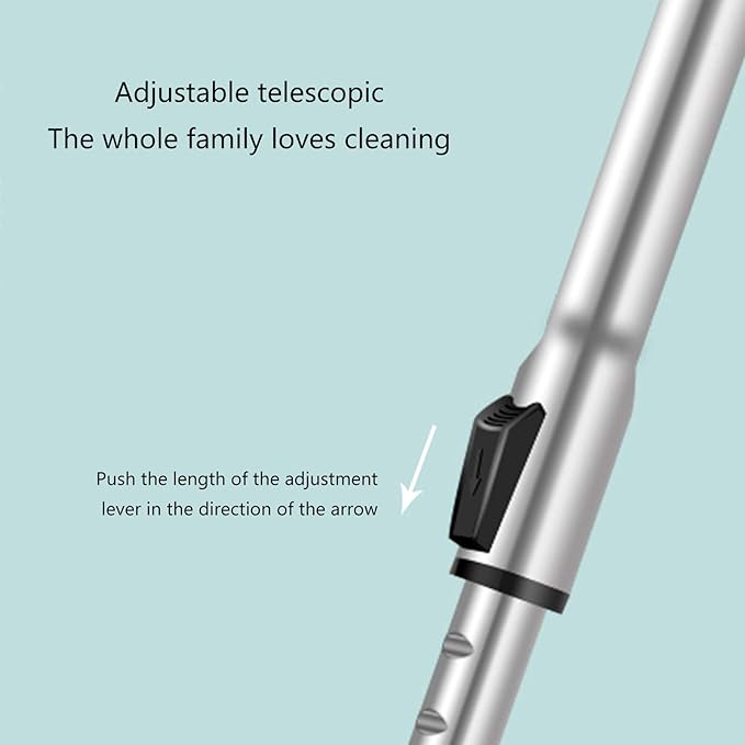 Steam Mop with 110°C High Temperature Steam 15S Heating Time Carpet Cleaner 6 Functions in 1 Steam Mop Environmentally Friendly Adjustable White (White)