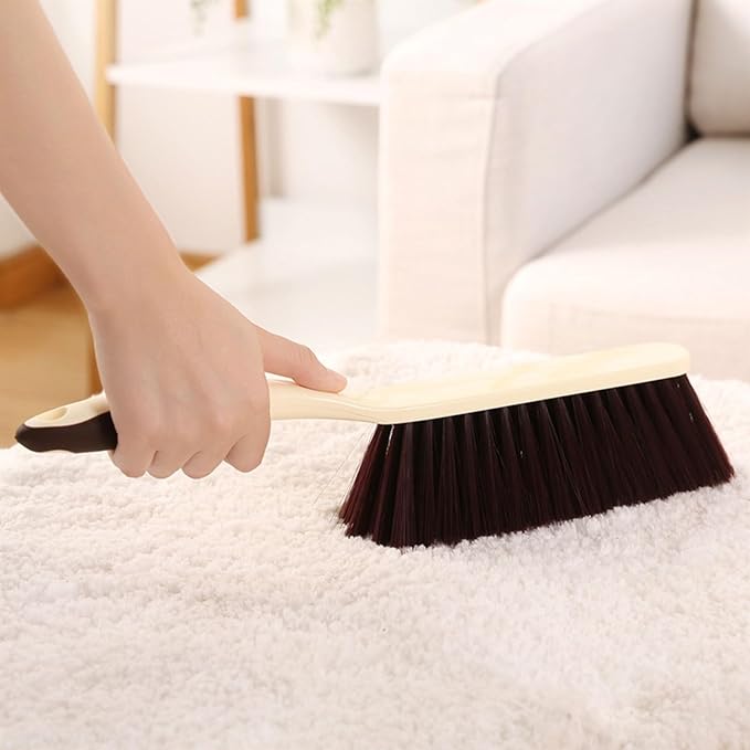 Bench Brush Suitable for Cleaning Carpets and Upholstery Hand Broom 2 Pcs Drafting Brush Household Goods