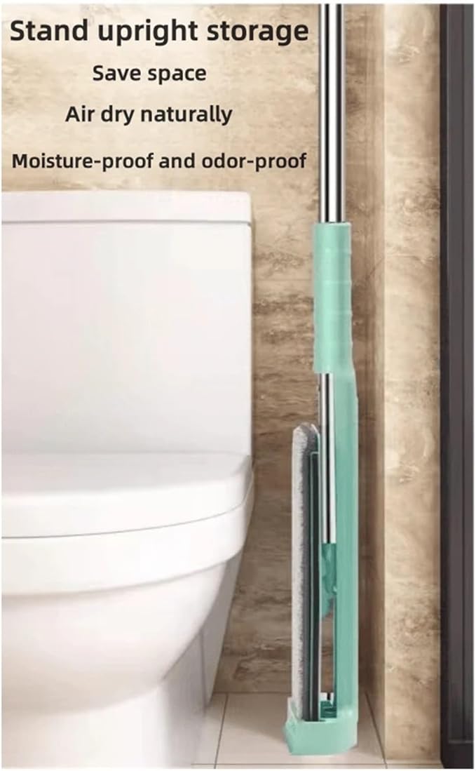 Hand-Free Flat-Panel Scraping Mop Lazy with Washable Pads Household Cleaner Tools(Mop-3pcs-cloths)