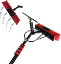Window Cleaning Brush Window Cleaning Pole Window Cleaner Kit Water Cleaning Photovoltaic and Solar Panels-20FT