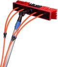 Solar Panel Cleaning Brush Telescopic Rod Window Cleaning Extendable Cleaner Conservatory Roof Solar Panel Cleaning Pole and Outdoor Window Washing Equipment (Size : 9m)