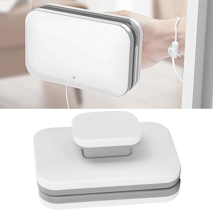 Double Side Magnetic Window CleanerAdjustable Magnetic Double Window Glass Wiper Glider Washing BrushMagnetic Glider Washing Brush for High Rise and Car Glazed