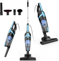 20kpa Powerful Corded Stick Vacuum2 in 1 Lightweight Handheld Vacuum Cleaner for Hardwood Floor Pet Hair(Blue)