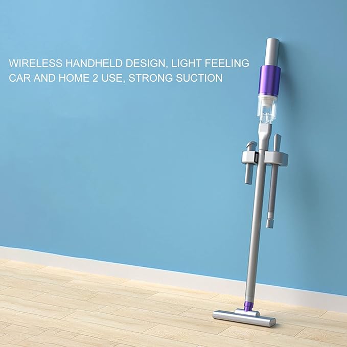 Vacuum Cleaner40min Runtime Cordless Vacuum Cleaner Stick Removable Handheld Vacuums Detachable Battery Anti-Tangle Vacuum Cleaner for HomeCarpet and Hard Floor Pet Hair