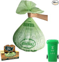 BioBag (USA) The Original Compostable Bag 39 Gallon 120 Count 100% Certified Compostable Trash Bag Liners for Food Waste Extra Strong and Durable Trash Bag