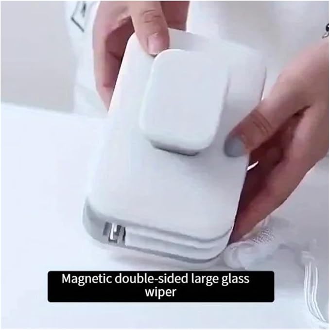 1pcs Magnetic Window Cleaner - Handheld Glass Wiper Suitable for High Buildings and Household Use