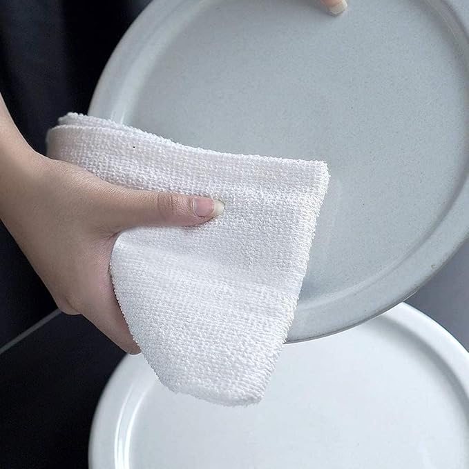 Avalon Towels Terry Bar Mop Towels (Value Pack of 72) Size 14x17 – Absorbent and Durable Multipurpose Cleaning Rags Cotton Cleaning Cloths Terry Cloth Rags Reusable Shop Rag (White)