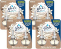 Glade Plugins Refills Sheer Vanilla Embrace 2 CT 1.34 Fl Oz (Pack of 4)