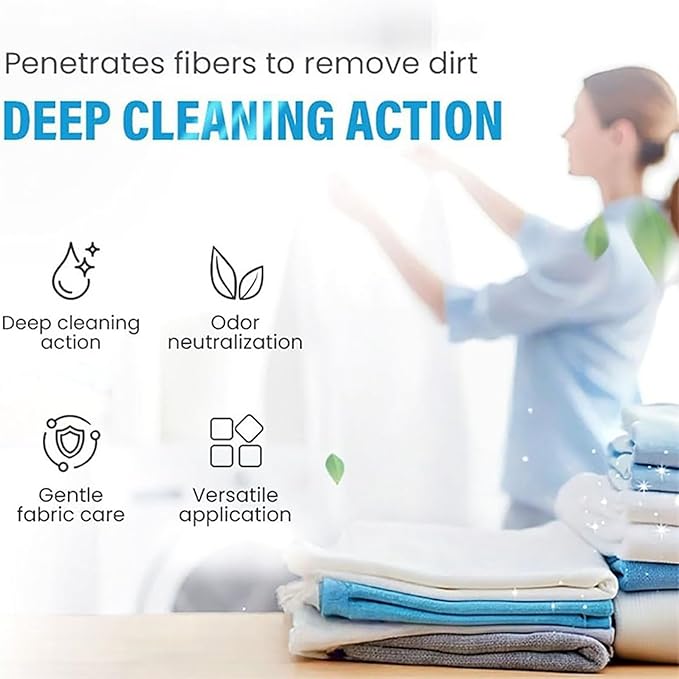 Multi-purpose Deep Cleaning Laundry Paste Deep Stain Remover Cleaning Paste for Clothes and Shoes Multi-functional Cleaning and Stain Removal Cream Pasta Concentrado Para Lavar Ropa (600G)