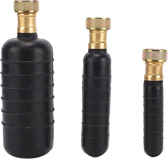 VBESTLIFE Rubber Drain Bladder Unclogger Kit 3 Pcs for 1-6 Inch Pipes Suitable for Kitchen and Bathroom Use with Standard Garden Hose Connector
