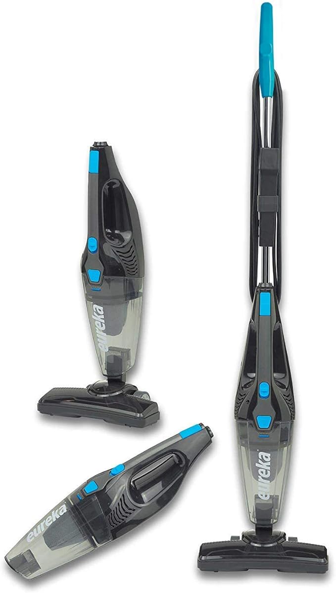 Eureka NES215A Blaze 3-in-1 Swivel Handheld &amp Stick Vacuum Cleaner Blue