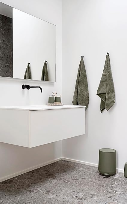 Zone Denmark Modern Elegance Nova Bathroom Bin Cosmetic Bin and Waste Bin - Sleek Design for Stylish Bathrooms and Efficient Waste Management