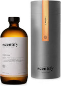 Scentify Santal Aroma Oil Refill Scent for Oil Diffusers - Iris Amber Sandalwood Cedar Scents - Luxurious Relaxing Aromatherapy Diffuser Fragrance 470ml 16 oz